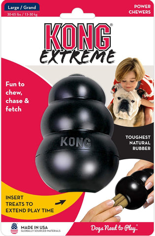 Kong Extreme Large Dog Chew Toy, Black